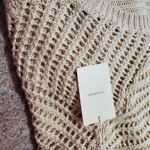 Tularosa open knit sweater